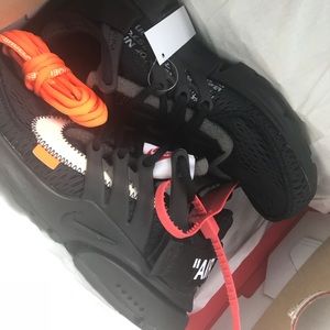 Off White Virgil Abloh x Nike Air Presto (Black)